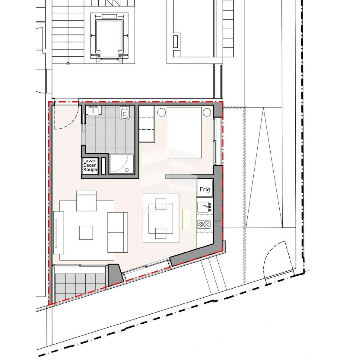 Apartamento T1 para Venda em Machico