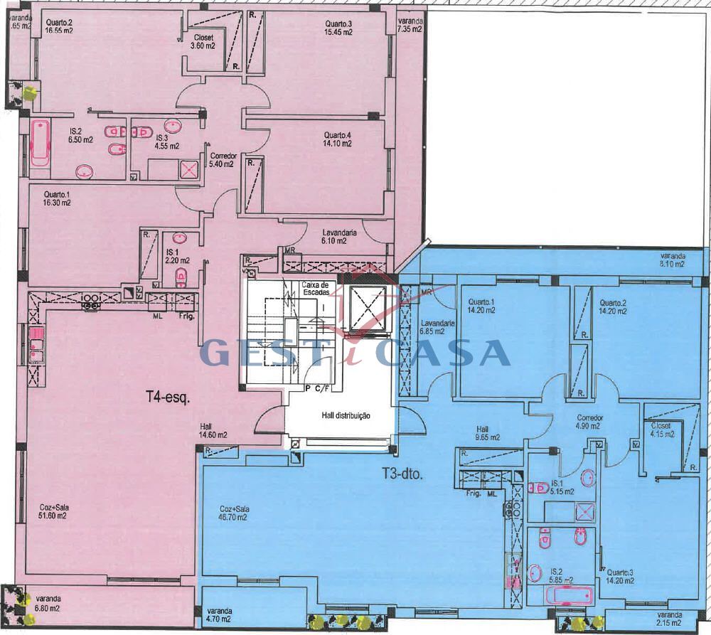 Apartamento T3 para Venda em Castelo Branco