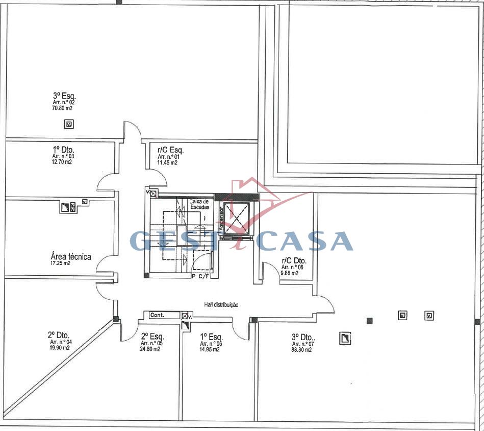 Apartamento T3 para Venda em Castelo Branco