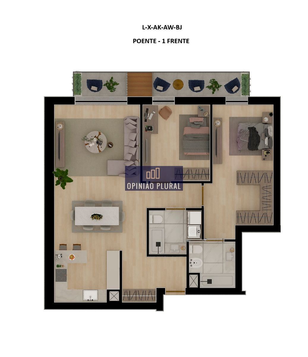 Apartamento T2 para Venda em Avintes