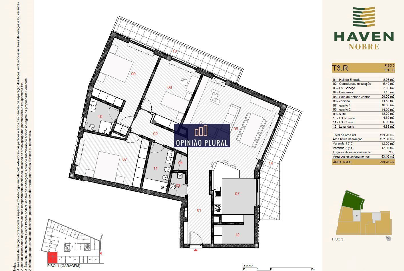Apartamento T3 para Venda em Silvares, Pias, Nogueira e Alvarenga