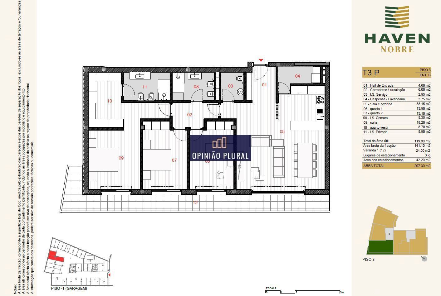 Apartamento T3 para Venda em Silvares, Pias, Nogueira e Alvarenga