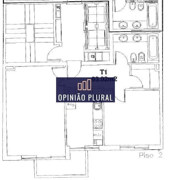 Apartamento T1 para Venda em Mafamude e Vilar do Paraíso