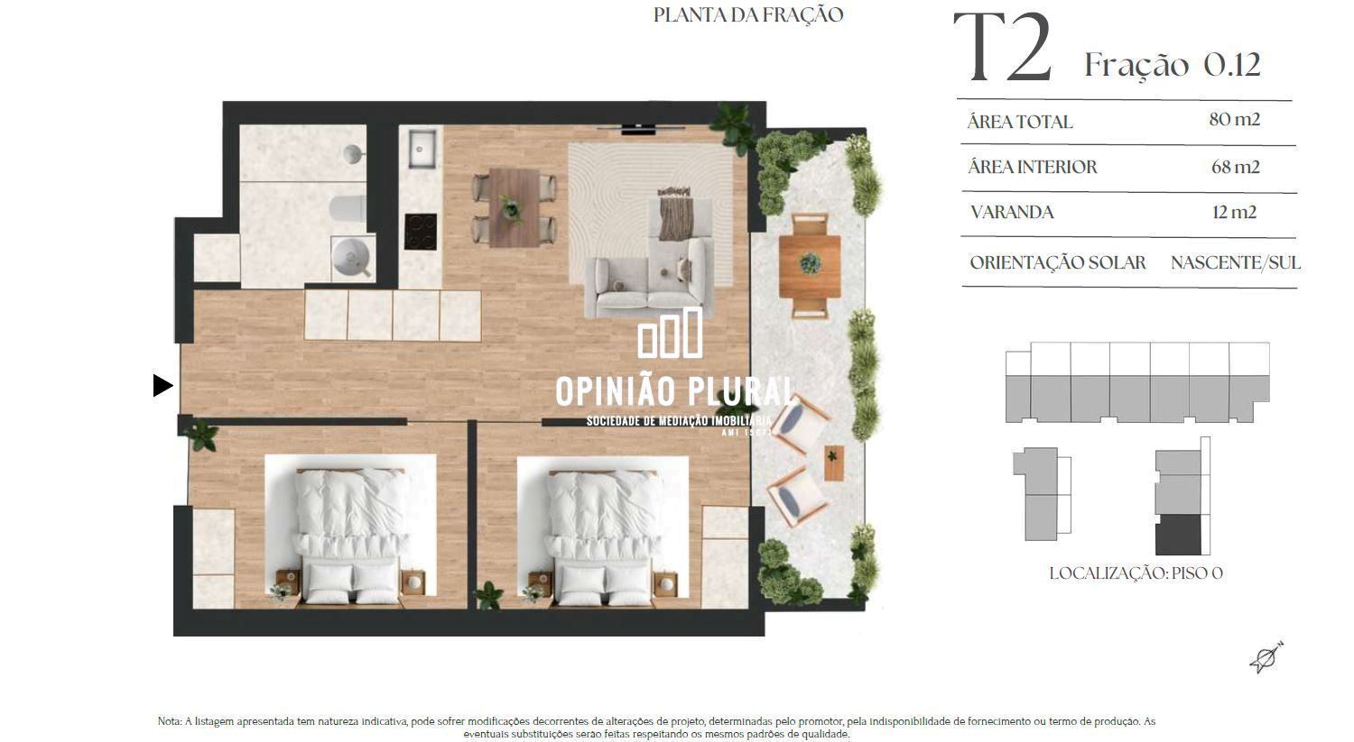 Apartamento T2 para Venda em Vilar de Andorinho
