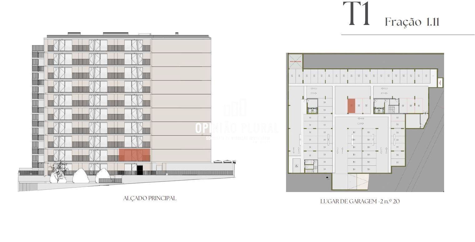 Apartamento T1 para Venda em Vilar de Andorinho