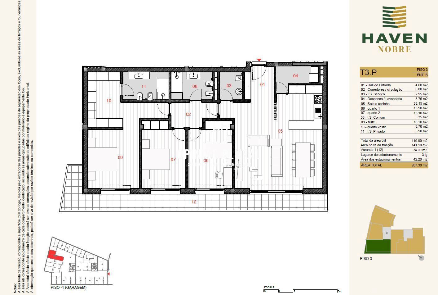 Apartamento T3 para Venda em Silvares, Pias, Nogueira e Alvarenga
