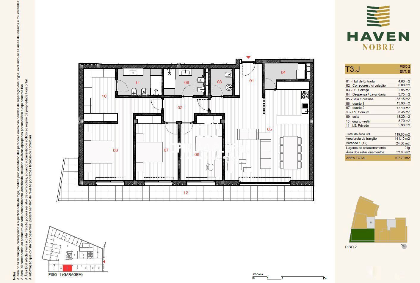 Apartamento T3 para Venda em Silvares, Pias, Nogueira e Alvarenga