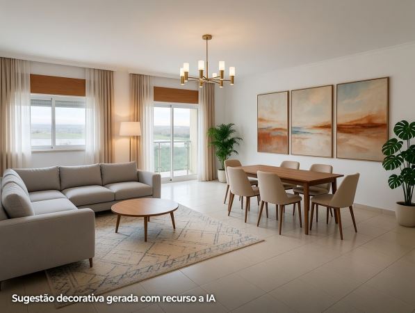 Apartamento T2 Com 123M2, Três Varandas Vista Fantástica, A Cerca De 35 Minutos De Comboio Da Estação Do Oriente.