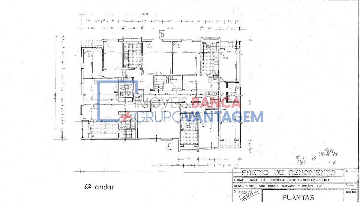 Apartamento T1 para Venda em Queluz e Belas