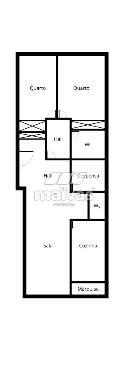 Apartamento T2 para Venda em Bonfim