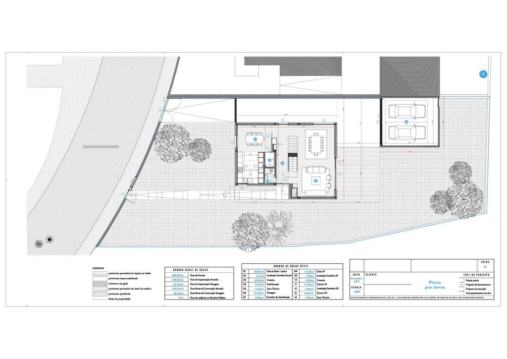 Terreno com  Projeto  aprovado