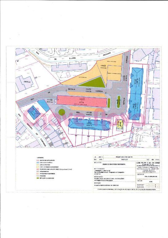 Terreno Lote 7 p/ construção em Campanhã