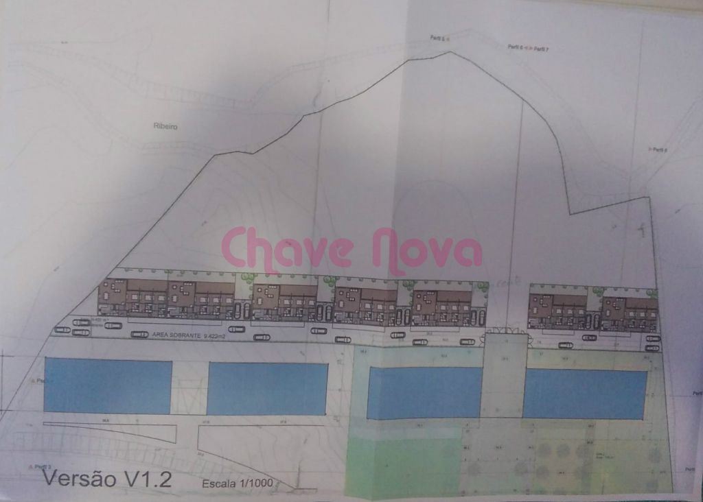 Terreno p/ construção de 7 moradias Térreas