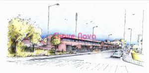 Terreno para construção de moradia, com projecto aprovado.
