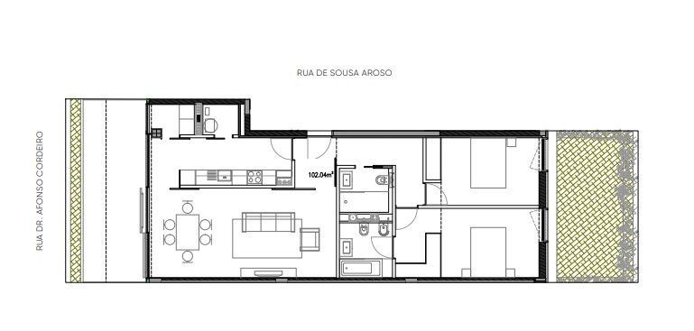 Apartamento T2 para Venda em Matosinhos e Leça da Palmeira