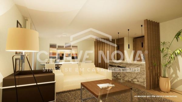 Apartamento T2 centro de Aveiro. Garagem. Condomínio com jardim