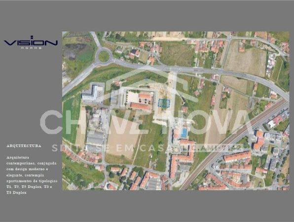 Apartamento T2 Duplex Moderno no Edif Vision Agras (perto da A25)