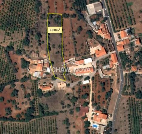 Terreno com 3900m2 c/ Projeto Aprovado em Calvos (Algarve)