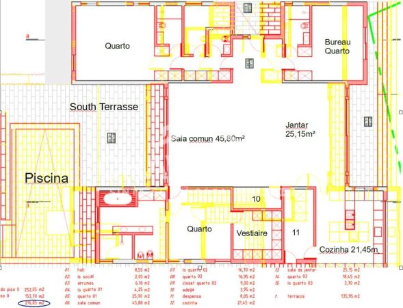 Terreno com 3900m2 c/ Projeto Aprovado em Calvos (Algarve)