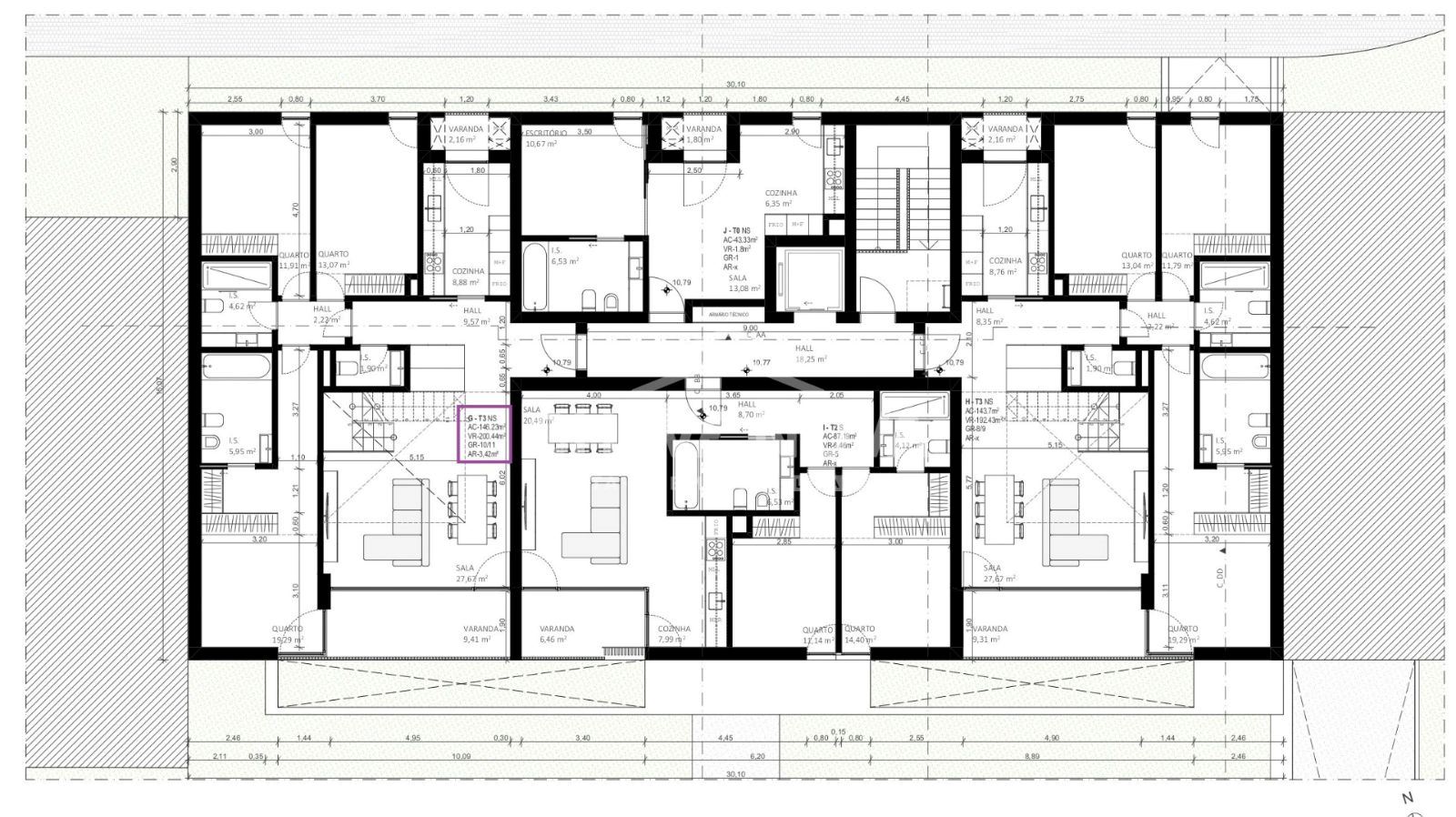 Apartamento T3 para Venda em Gafanha da Boa Hora Foto 12