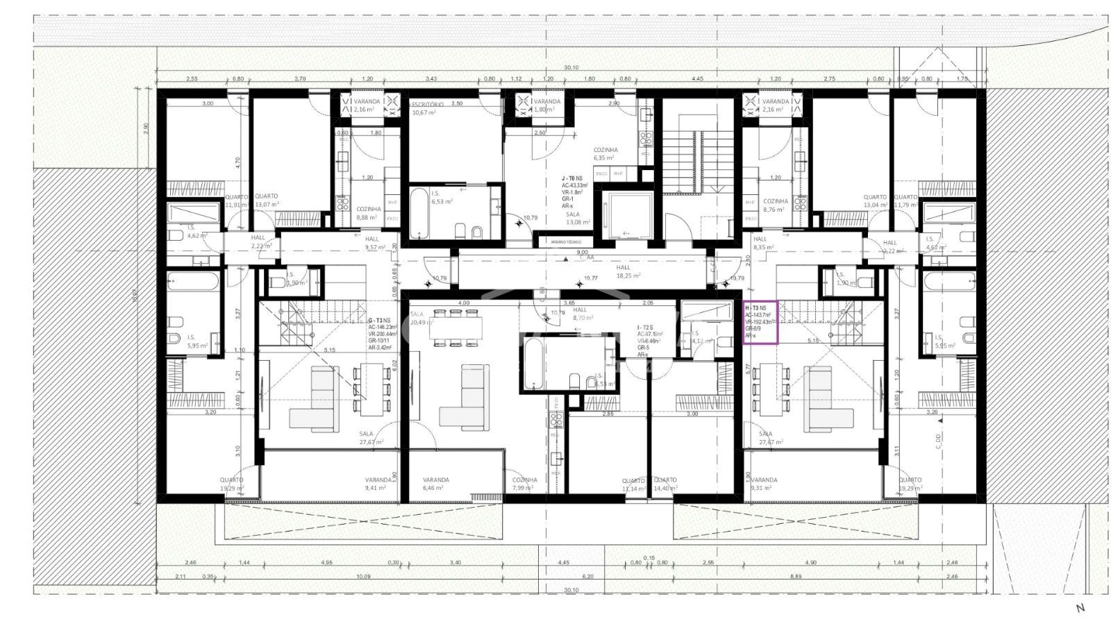 Apartamento T3 para Venda em Gafanha da Boa Hora