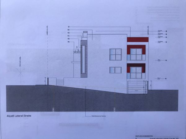 Terreno para moradia individual com projeto aprovado