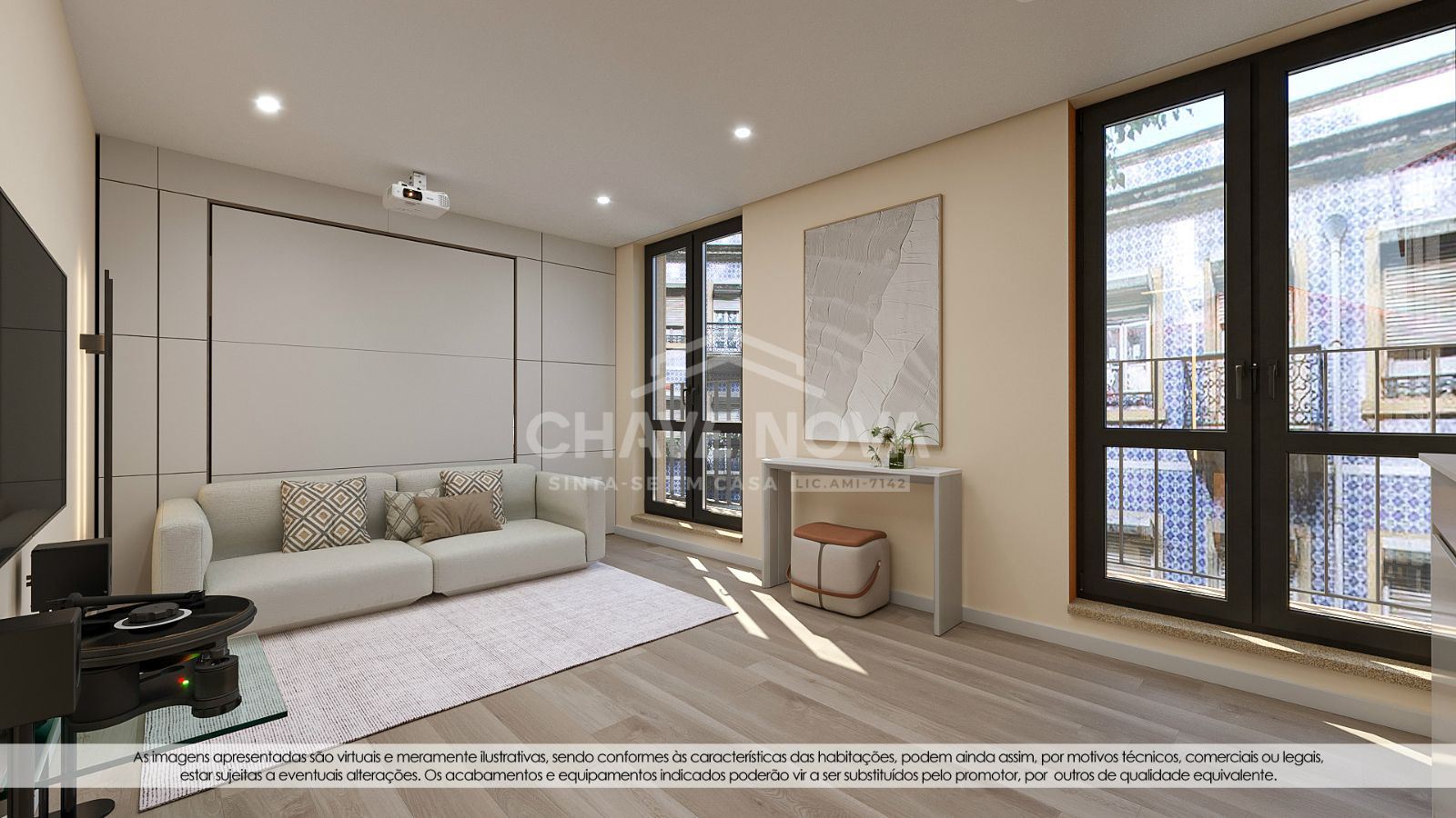 Apartamento T1 no novo Empreendimento - Edifício Cândido dos Reis 107, perto do Cais de Gaia