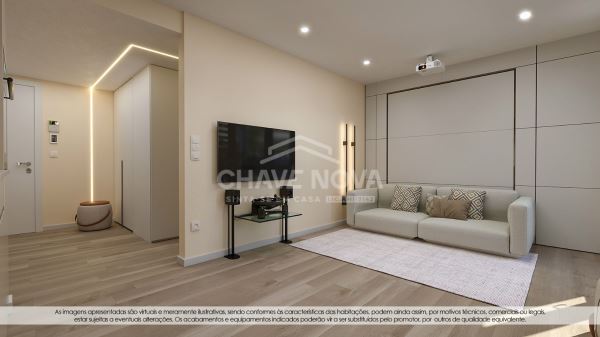 Apartamento T1 no novo Empreendimento - Edifício Cândido dos Reis 107, perto do Cais de Gaia