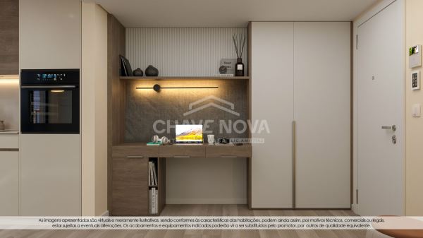 Apartamento T1 no novo Empreendimento - Edifício Cândido dos Reis 107, perto do Cais de Gaia