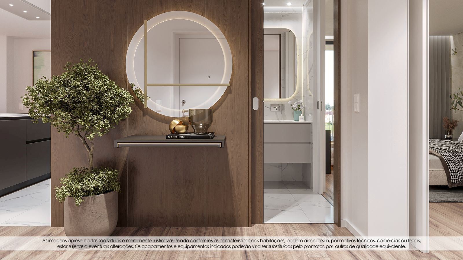 Apartamento T0 com Lugar de Garagem Senhora da Hora - Empreendimento Caulinos Residence