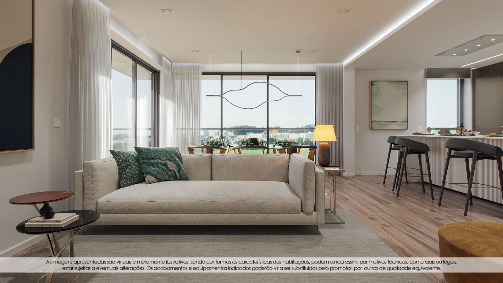 Apartamento T0 com Lugar de Garagem Senhora da Hora - Empreendimento Caulinos Residence