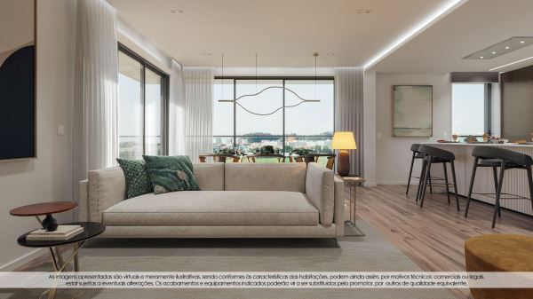 Apartamento T0 com Lugar de Garagem Senhora da Hora - Empreendimento Caulinos Residence