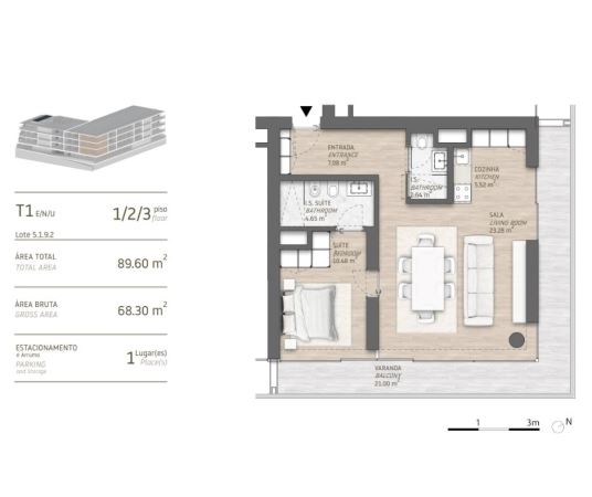 Magnífico apartamento T1 em Vilamoura SERENITY