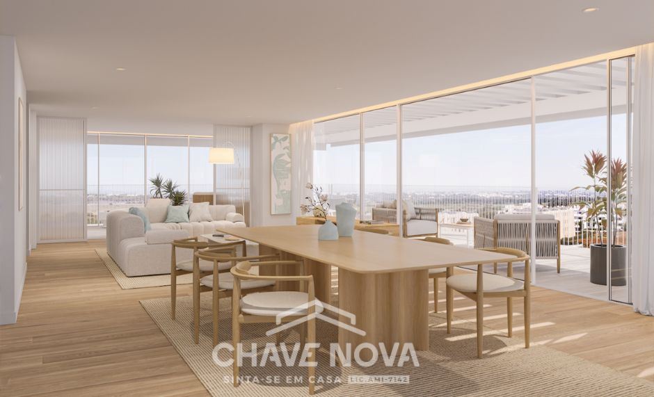 Belíssimo apartamento T2 com grandes áreas em Vilamoura. 