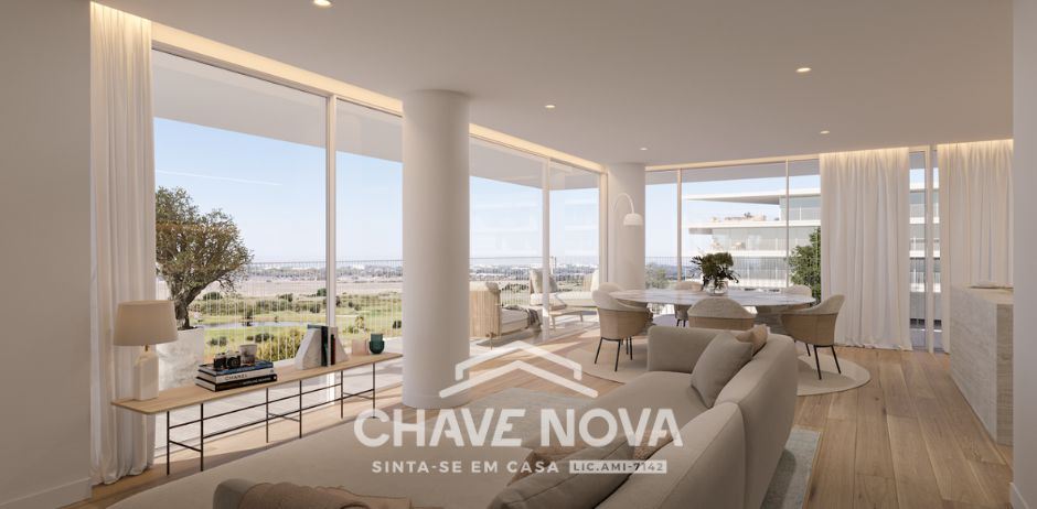 Belíssimo apartamento T2 com grandes áreas em Vilamoura. 
