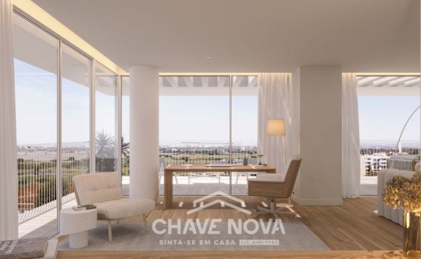 Belíssimo apartamento T2 com grandes áreas em Vilamoura. 