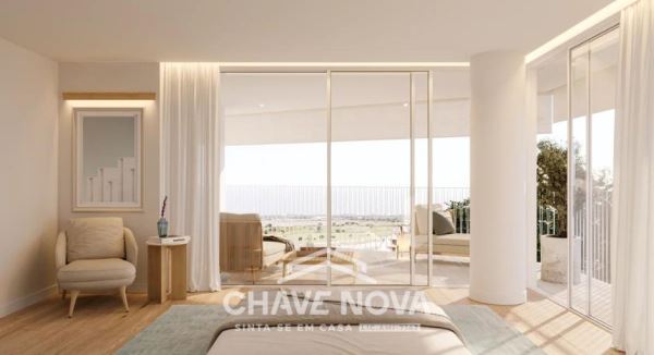 Belíssimo apartamento T2 com grandes áreas em Vilamoura. 