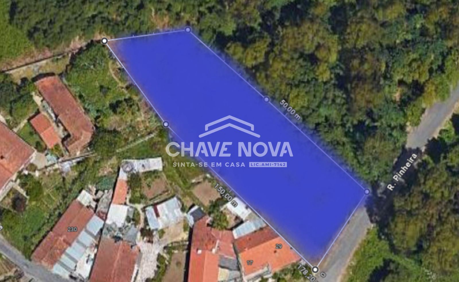 Terreno com 1410m2 para construção em Argoncilhe