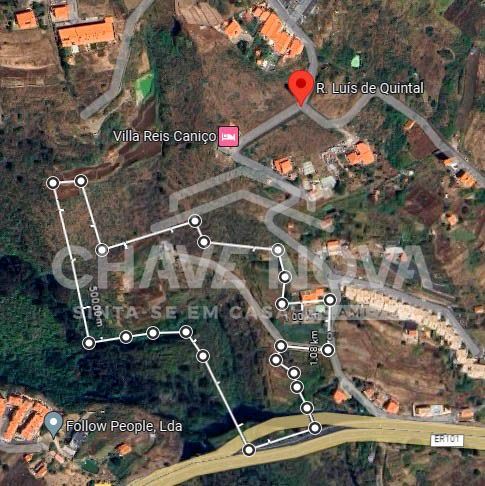 Quinta c/ terreno (23.890 m2) no Caniço de Baixo - Vistas Mar