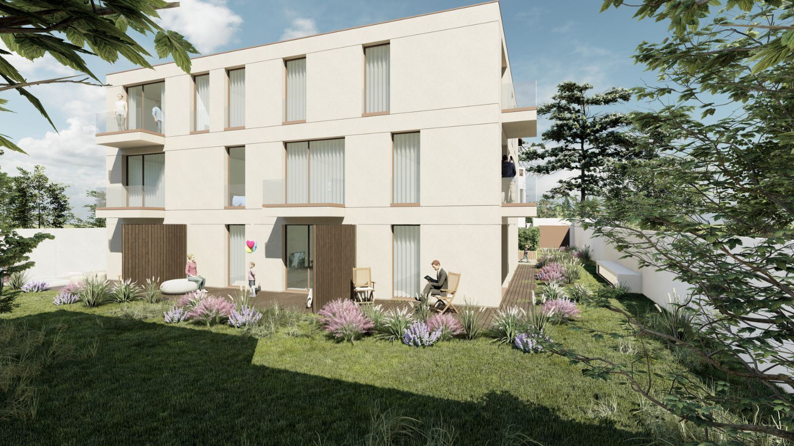 Apartamento T1 Novo- Jardim de Matosinhos- Edifício