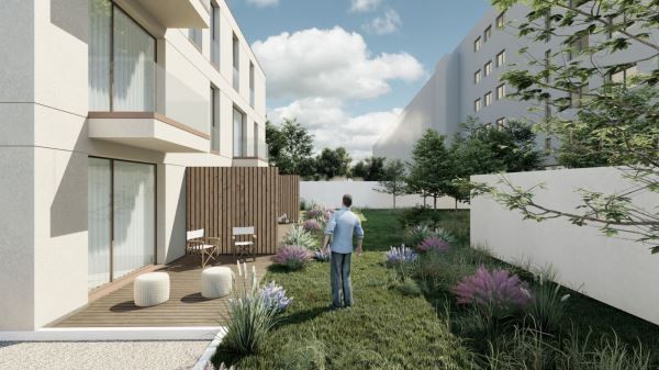 Apartamento T1 Novo- Jardim de Matosinhos- Edifício