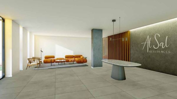 Aptº T3  com 2 suites e um Terraço de 214,58m2 em Empreendimento de Luxo em Alcochete