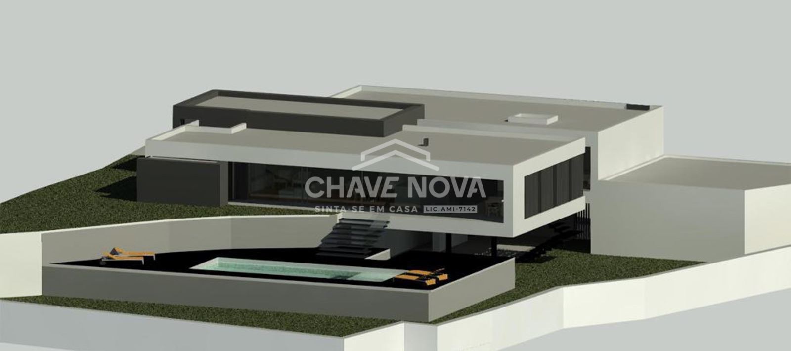 Terreno com projeto aprovado em Gondomar 