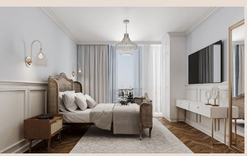 Apartamento T2 com terraço em condomínio de luxo com piscina, ginásio e jacuzzi