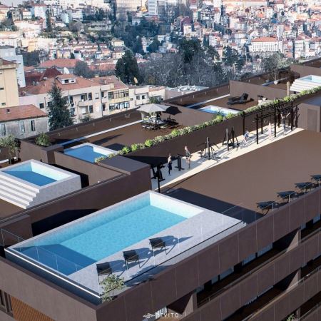 Apartamento T1 - com vistas rio e cidade do Porto - Empreendimento Douro Nobilis