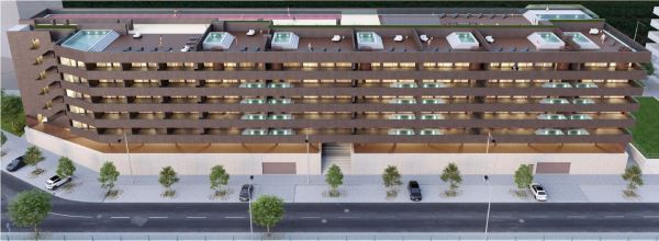 Apartamento T1 - com vistas rio e cidade do Porto - Empreendimento Douro Nobilis