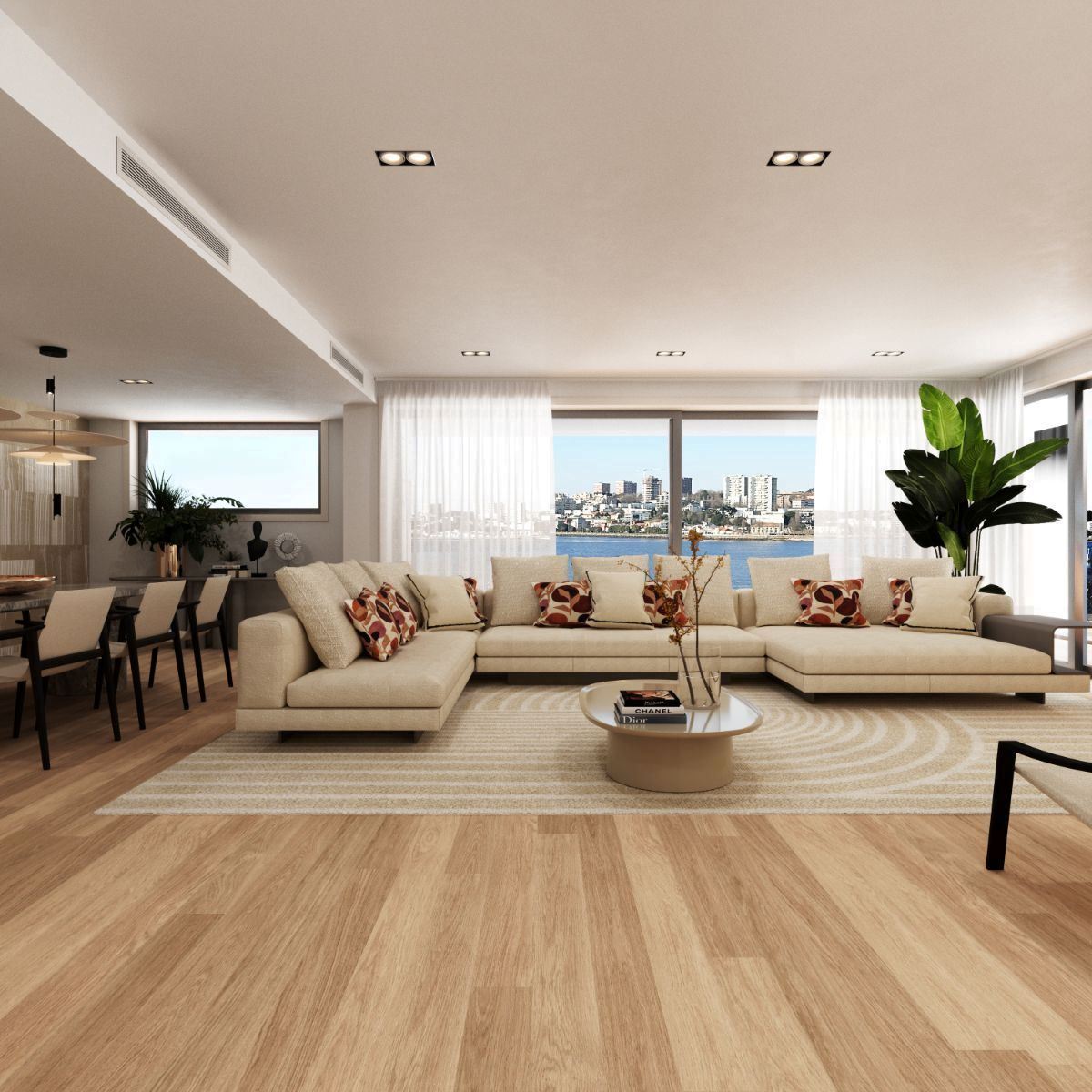 Apartamento T3 com varanda e jardim