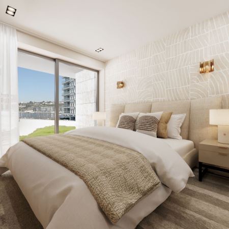 Apartamento T3 com varanda e jardim