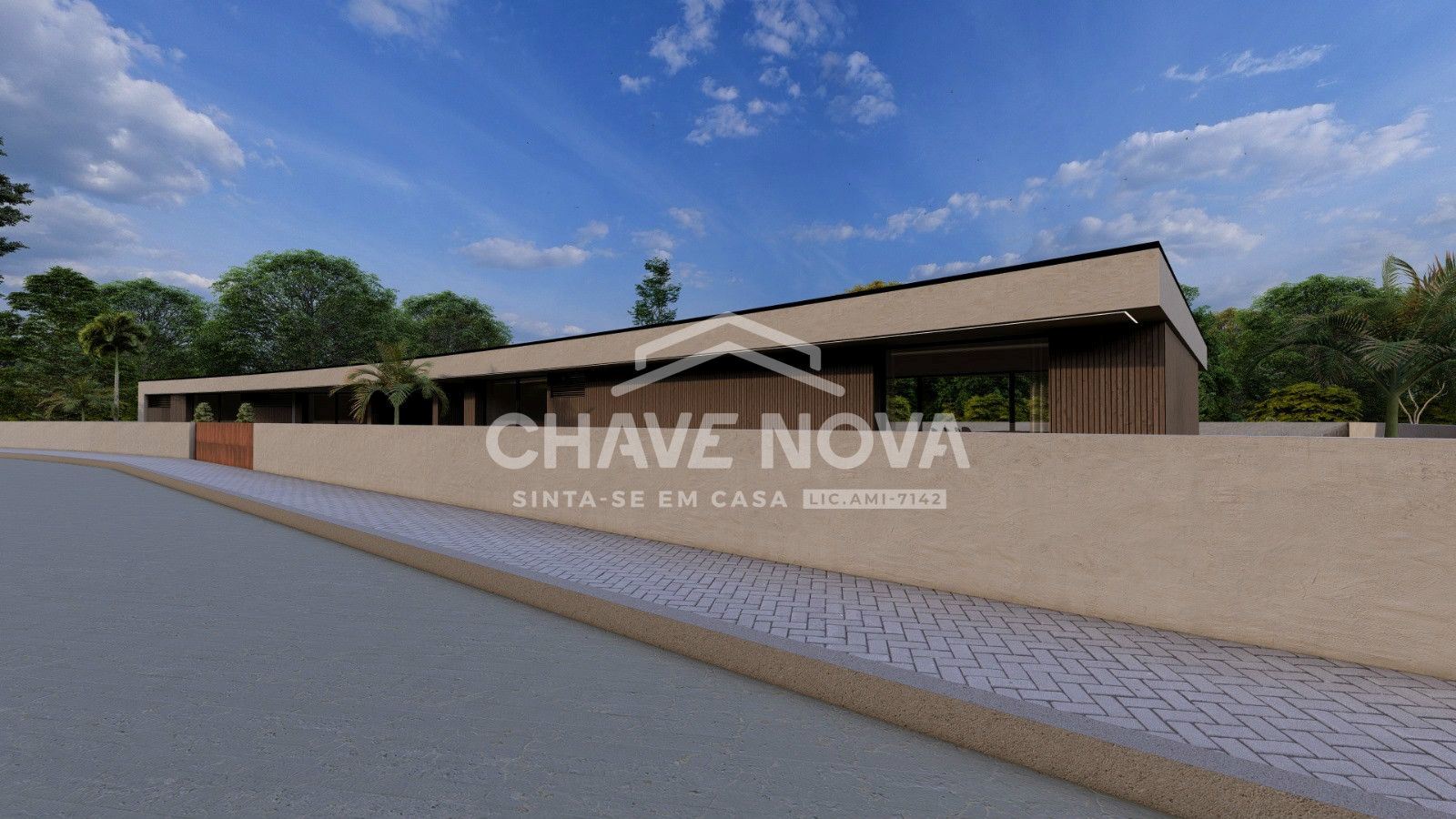 Moradia T4 Térrea Isolada com piscina no centro de Santa Maria da Feira