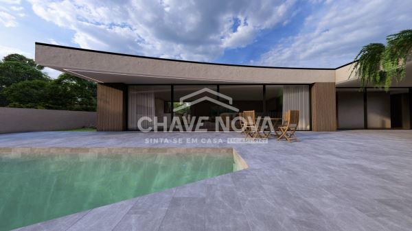 Moradia T4 Térrea Isolada com piscina no centro de Santa Maria da Feira